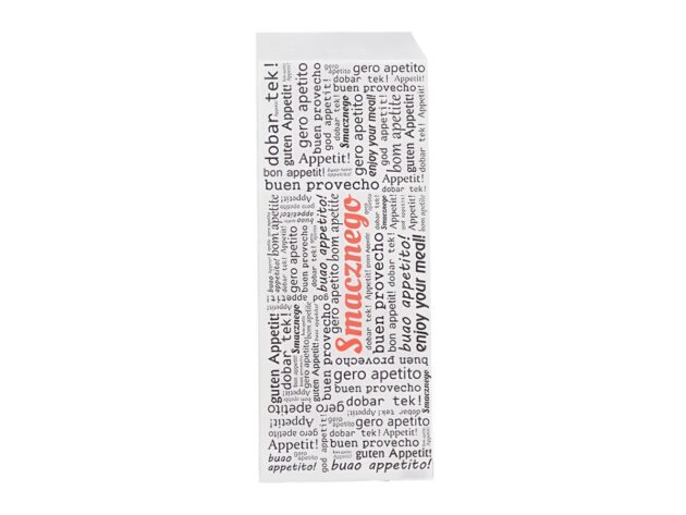 Vrećica za hot dog 9x22cm, L